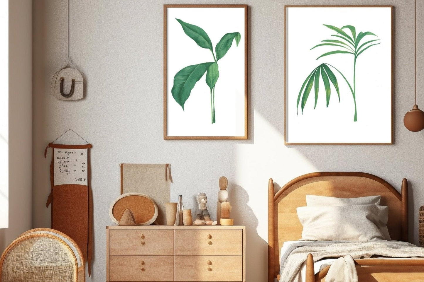 Bali collection Botanical Banana leaf palm giclée print